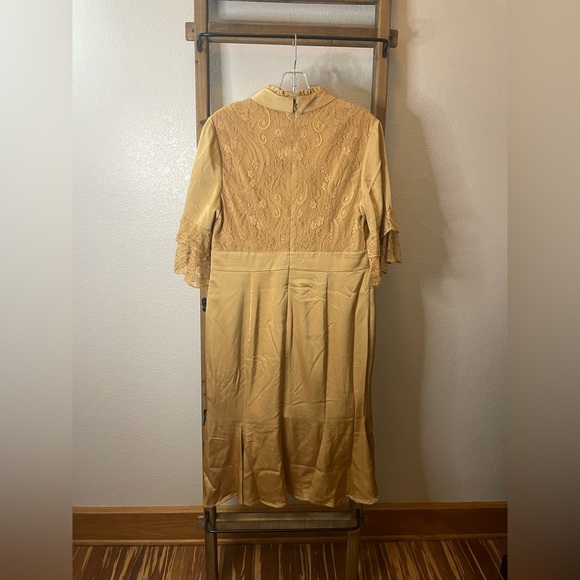BURRYCO Mini Dress YELLOW/GOLD - Picture 7 of 15